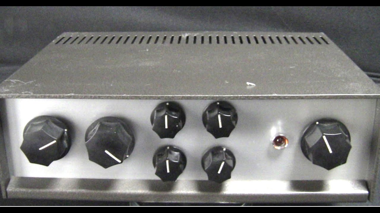 昭和のなつかしB級自作プリ・メインアンプたち - YouTube