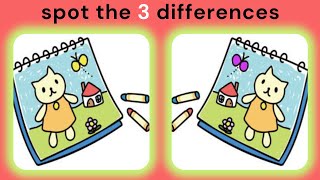 find the 3 difference |No659