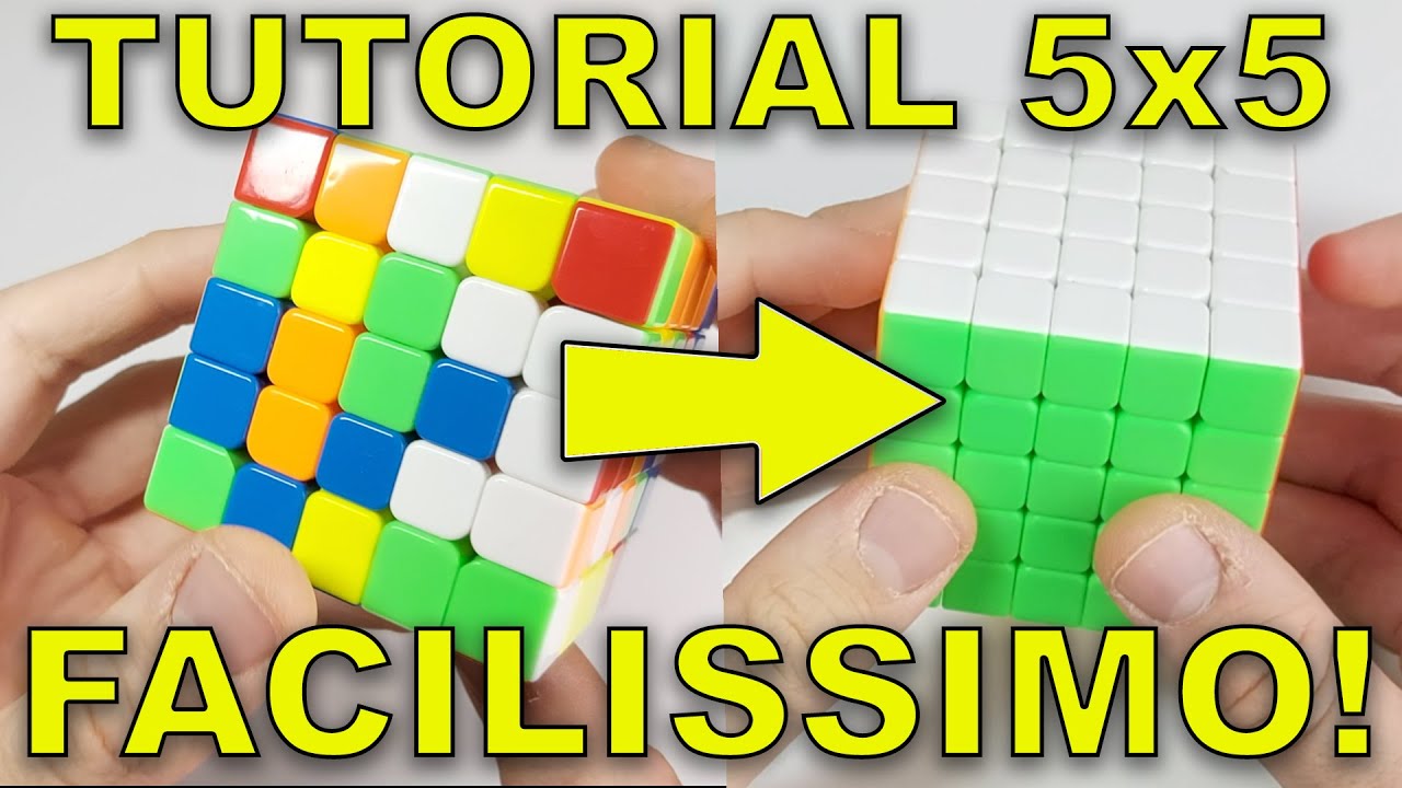 [TUTORIAL] COME RISOLVERE IL CUBO DI RUBIK 5x5! - YouTube