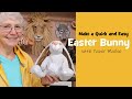 Quick And Easy Paper Mache Easter Bunny