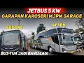 Bener rapi bangetbus tua dirombak jadi jetbus 5 kw garapan pertama dari mjpm garage