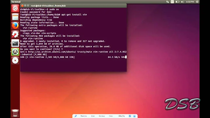 VIM Editor installation in Ubuntu / Linux