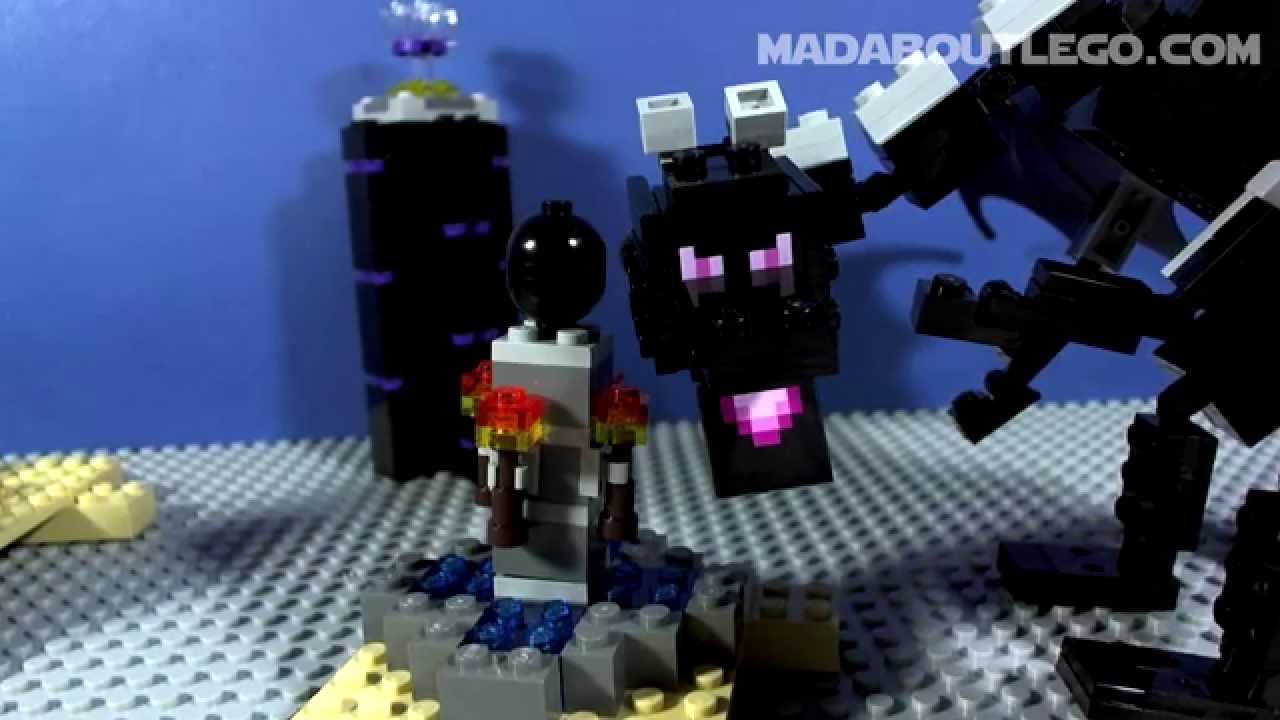 LEGO MINECRAFT - Set 21117 THE ENDER DRAGON - Unboxing, Review, Time-Lapse  Build 