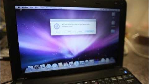Netbook Dual Boot Windows 7 & Mac OSX