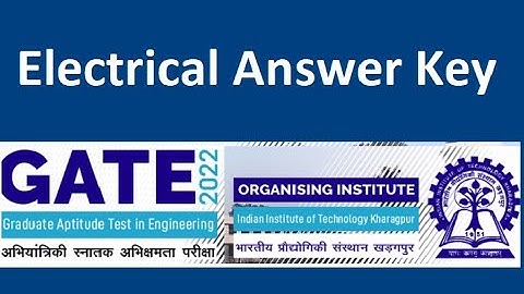 GATE EE 2022 DETAILED SOLUTION//IIT KHARAGPUR//ELECTRICAL ENGINEERING//GATE 2022 EXAM SOLUTION//