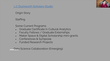 Digital Scholarship: Support for Digital, Data-Intensive, & Computational Research in 3 Libraries
