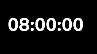 8 hours timer 480 minutes timer Wealth