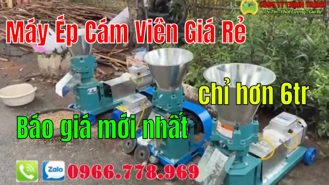 Cập Nhật Giá Bán Tháng 8 Năm 2025 Máy Ép Cám Viên Bán Chạy Nhất Hiện Nay