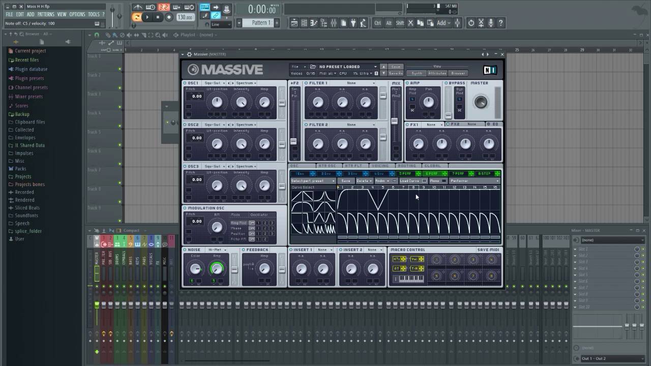 Interesting Hi Hat Rolls in Massive [Sancus]