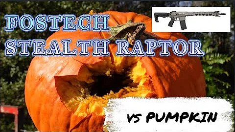 Fostech Stealth Raptor vs Pumpkin