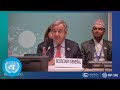 UN Chief: &quot;The mountains are issuing a distress call. COP28 must respond with a rescue plan&quot;