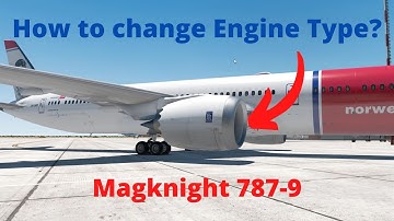 How to change the Engine Type on the Magknight 787