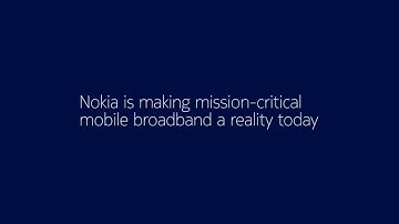 Nokia LTE for Public Safety