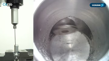 Orbitool deburring with industrial robot and Schunk deburring spindle