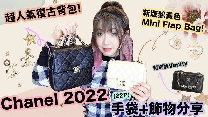 開箱!Chanel 2022 Cruise早春系列手袋+ 錢包+背包分享, Chanel Duma +Classic Double Flap Bag  Review