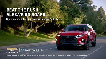 Alexa Built-In: Alexa’s On Board | Chevrolet