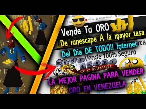 ?La mejor Pagina para vender Tu Oro? de Runescape 100% ?CONFIABLES RAPIDOS ? Y CON LA MEJOR ? TASA?