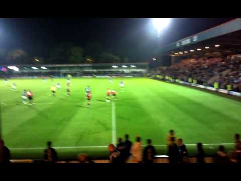 AFC Rochdale - Huddersfield Town O'Grady goal