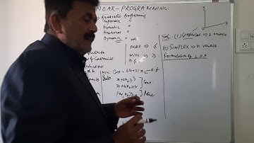 Linear Programming (Part l) || Economics ||