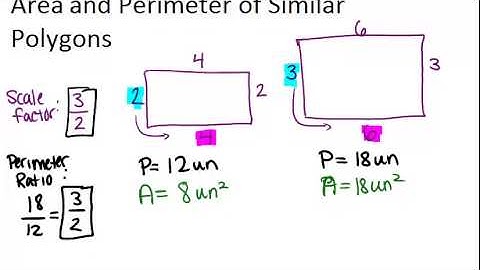 Area and Perimeter of Similar Polygons: Lesson (Geometry Concepts)