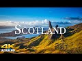 FLYING OVER SCOTLAND (4K UHD) - Scenic Relaxation Film With Calming Music (4K Video Ultra HD)
