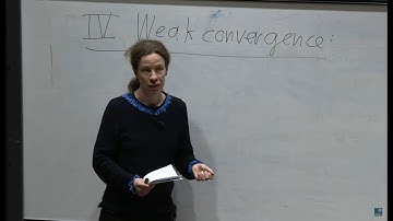 Functional Analysis: Weak convergence lecture 1 - Oxford Mathematics 3rd Year Student Lecture