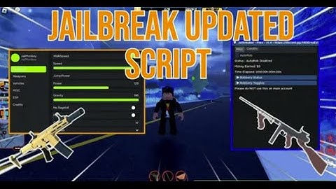 UPDATED Jailbreak Script GUI  Hack  Auto Rob  Farm  Auto Arrest  PASTEBIN 2025