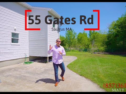 55 Gates Rd, Saugus, MA home video tour