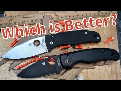 Is the New Spyderco Bodacious Better than the Shaman??