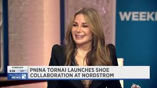 Pnina Tornai on NY1 Showing her NEW Pnina Tornai X Naturalizer Shoe Collection