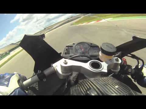 First ride of the Vyrus 986 M2 Moto2 bike at Misano