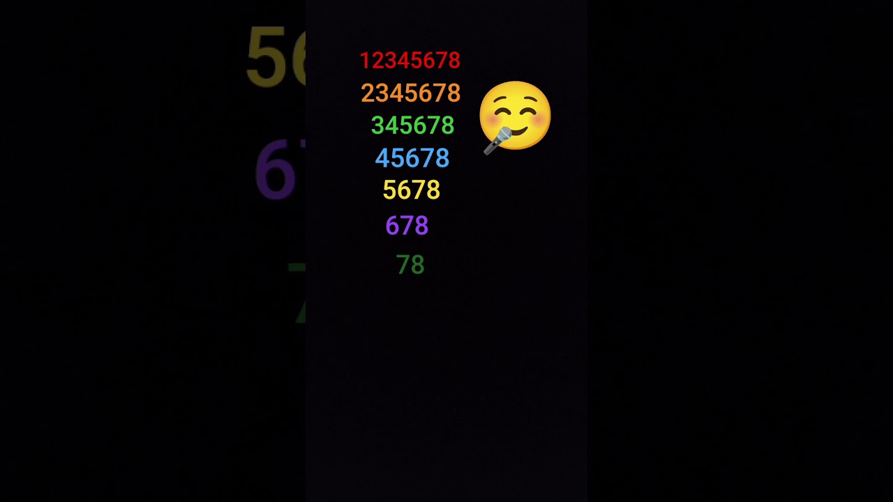 12345678song#emoji#30subscribers - YouTube