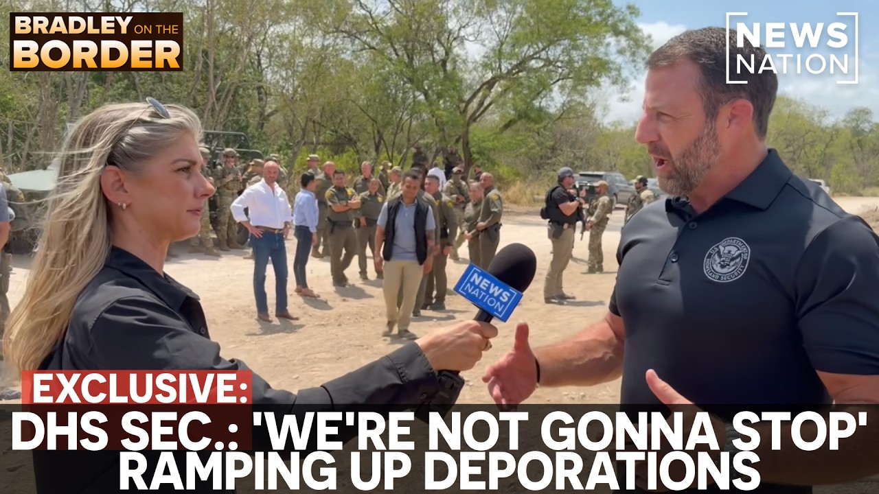 DHS Secretary Markwayne Mullin claps back at border critics | NEWSNATION