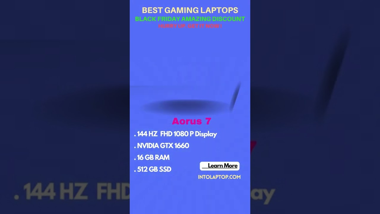 ✅ Best Black Friday Deals on Gaming Laptops 2023 | IntoLaptop.com #shorts #blackfriday2023