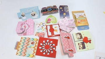 Explosion box /Funny Card/Assemble Tutorial /Normal Speed