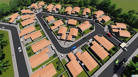 ArchiCAD 20 - Lumion 8 | Fly-Through Animation | Vosloorus Site Movie