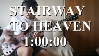 Играю Stairway to heaven на бас-гитаре 1 час