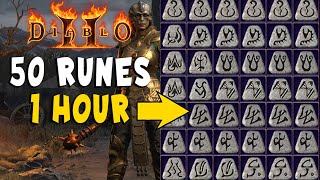 Famous Farm Runes Fast Doing Hell Countess Runs in Diablo 2 Resurrected / D2R Profile