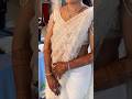 ✨❤️New trendy party wear saree design 2025 | ✨beautiful saree look✨#shorts #youtuber #weddinglook