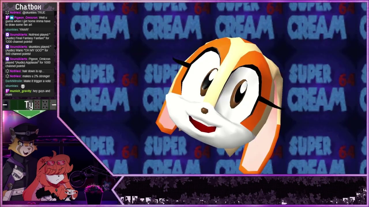 Sveri Plays Super Cream 64 w/ Ty