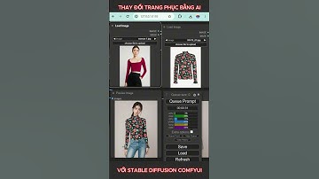 Thay trang phục người mẫu bằng AI cực dễ dàng với ComfyUI #ai #stablediffusion #comfyui #imageai