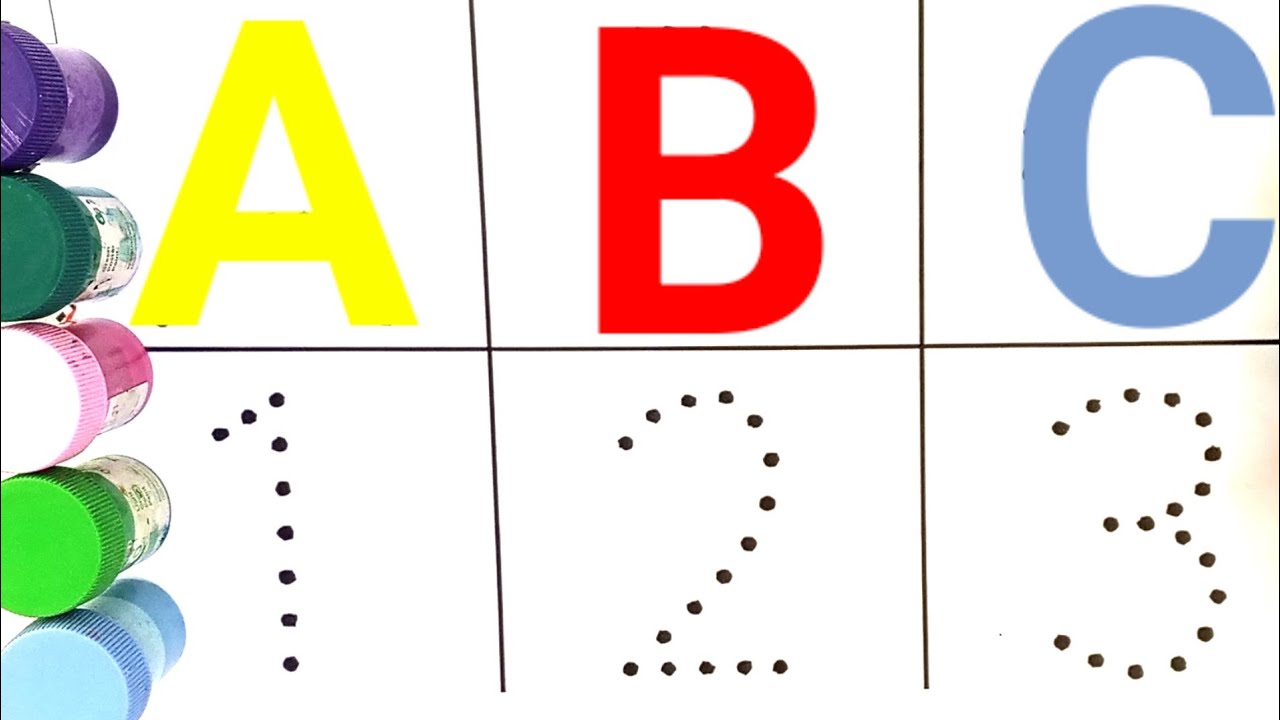 123 ABC Learning Video for Kids | Fun Alphabet & Numbers Song 🎵#ABC #123 #KidsLearning #AlphabetSong