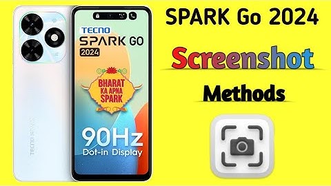 How to take Screenshot in TECNO SPARK Go 2024 | TECNO SPARK Go 2024 screenshot settings