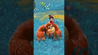 Why is Donkey Kong Orange in Bananza?