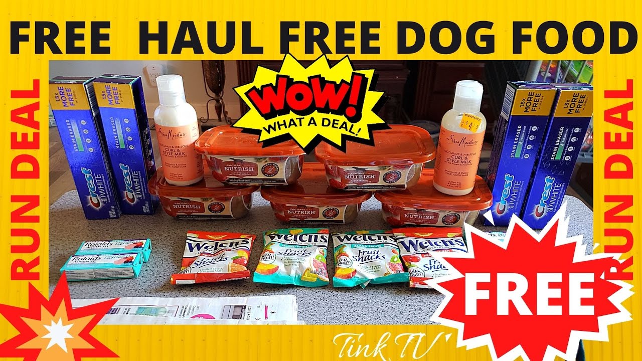 🏃‍♀️🏃‍♀️FREE RACHEL RAY DOG FOOD 💥🏃‍♀️FREE HAUL ALL WITH PAPER COUPONS ...