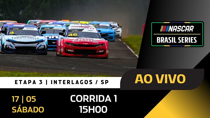 AO VIVO CORRIDA 1 - ETAPA INTERLAGOS - NASCAR BRASIL SERIES 2025