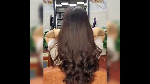 Tóc uốn đuôi nhẹ