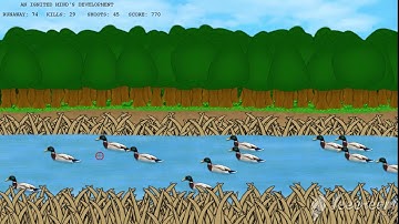 SHOOT THE DUCK GAME JAVA PROJECT