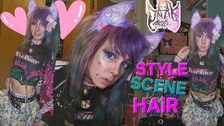 Scene Hair Tutorial Rawring 20S