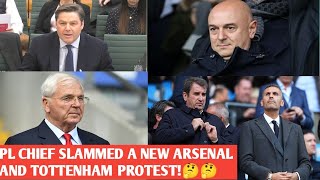 🔴Exclusive!PL chief Richard Masters slammed in the new Arsenal and Tottenham protest. Net Worth
